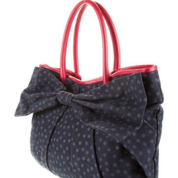 Designer Red Valentino beautiful canvas handbag. - Picture 7 of 10